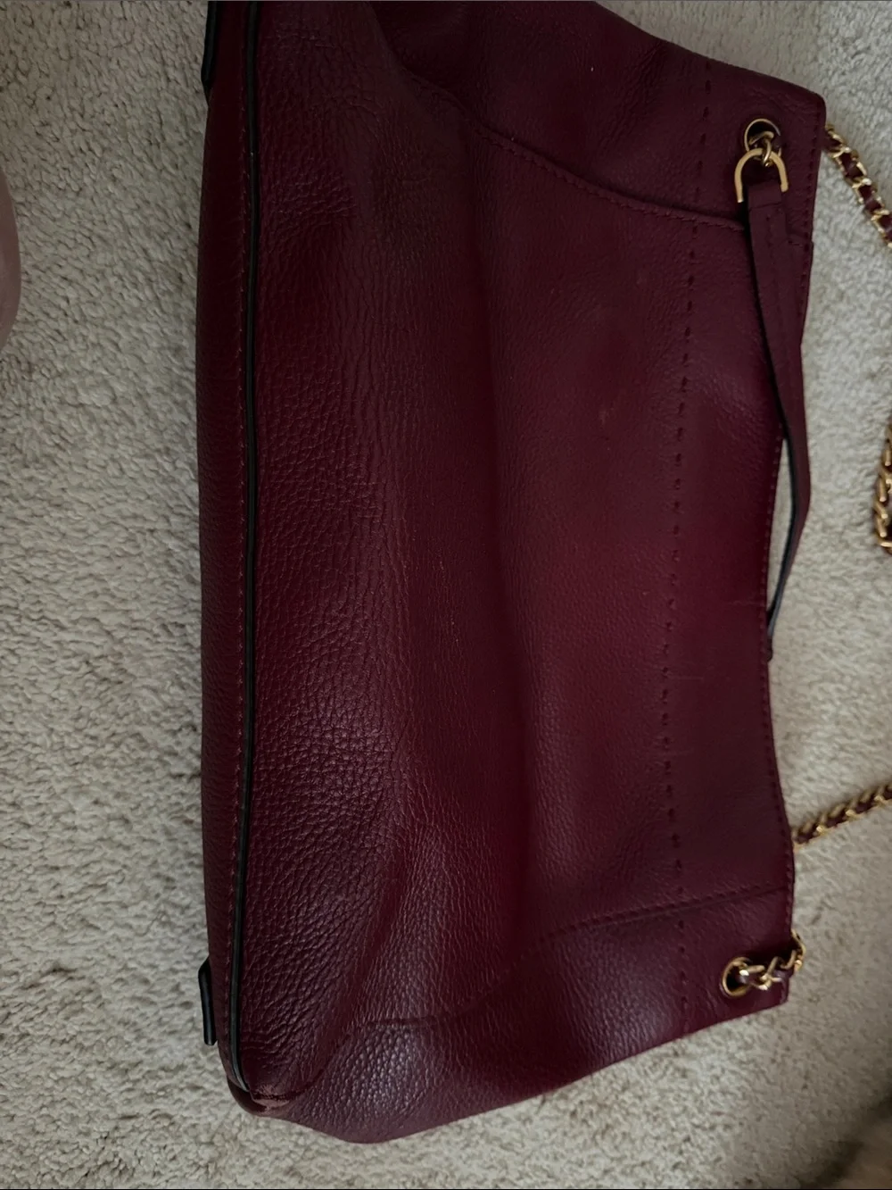 Tory Burch pebbled leather